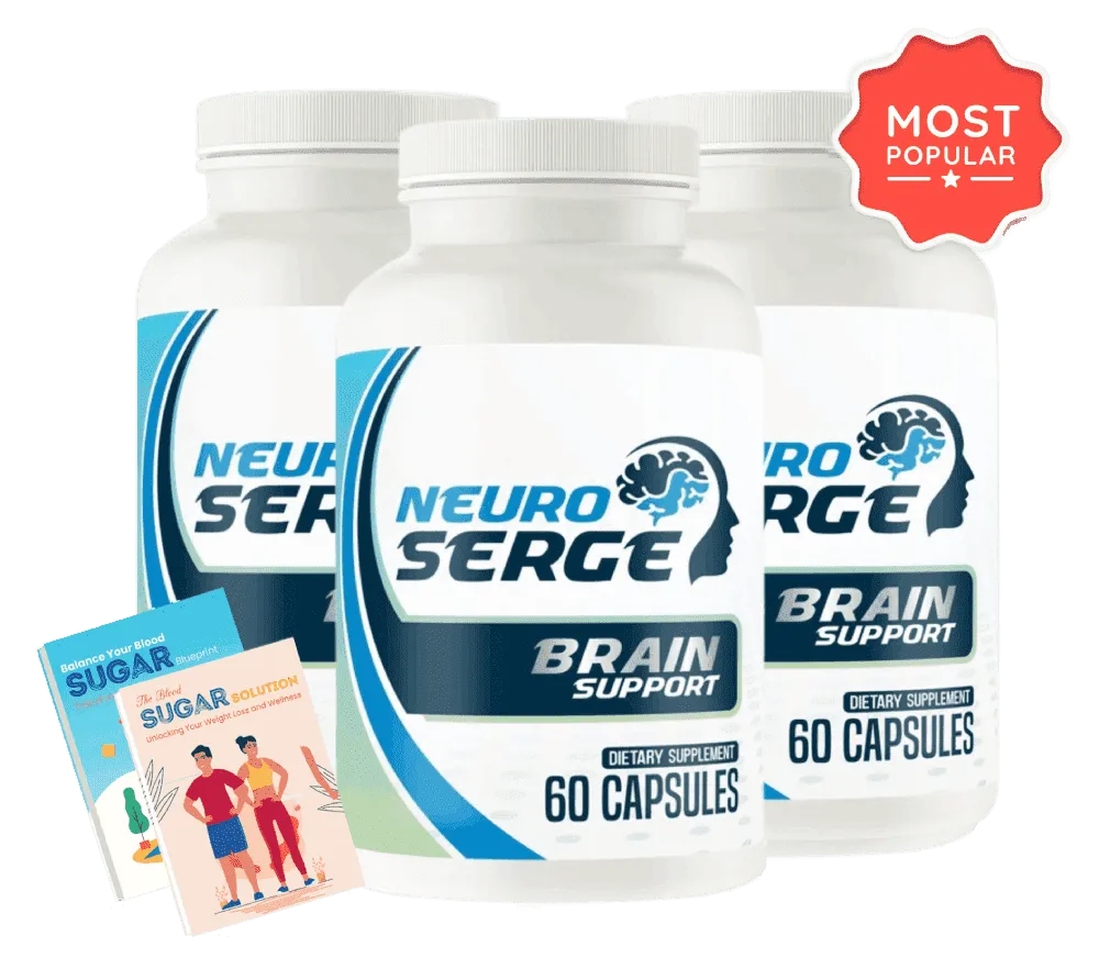 Neuro Serge 3 Bottles — Most Popular Package