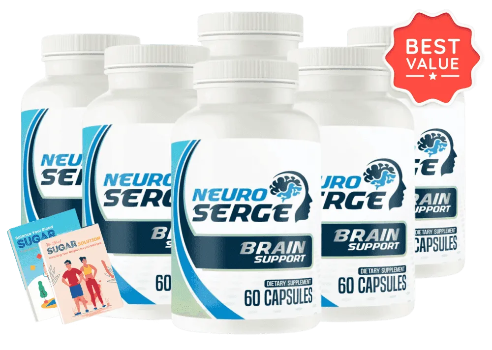 Neuro Serge Neuro Serge - 20+ Ingredient Brain Support Formula